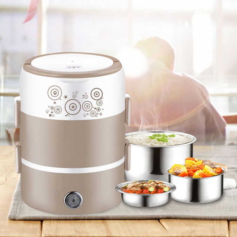 Home Cooking Heater - 220V acciaio inossidabile riscaldamento elettrico Lunch